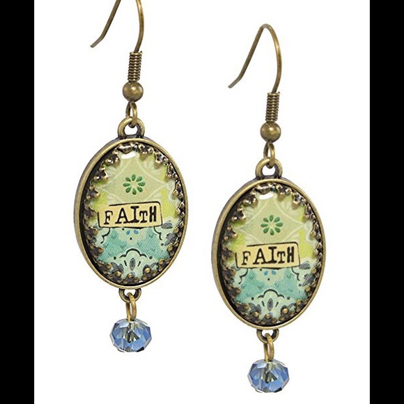 AUCTION PRICE👩🏻‍⚖️ Faith Earrings By Kelly Rae Roberts / KELLY - Picture 1 of 1